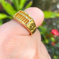Ring abacus emas Korea 24k