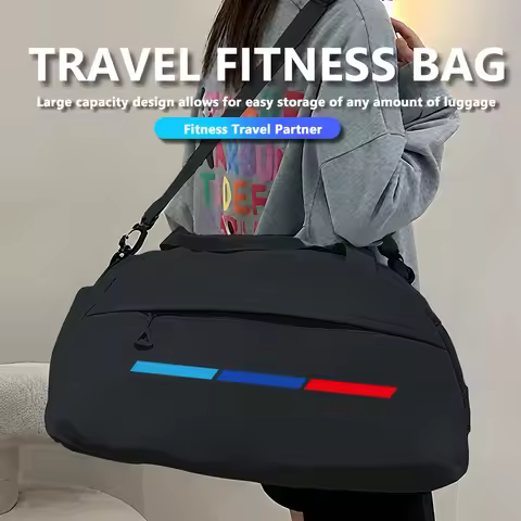 Car Logo Travel Portable Large Capacity Luggage Storage Bag For BMW 1 3 5 Series X1 X3 X4 X5 X7 G20 