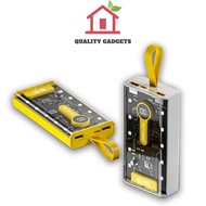 powerbank fast charging  portable charger 10000mah 66w pd charging with built in cables power bank