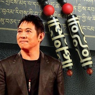 Tibetan Dzi Beads Genuine Nine-Eyed Dzi Beads Li Lianjie Same Style Dzi Beads Necklace Weathered Pul