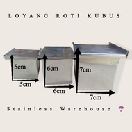 Loyang Roti Box/Cube Mini |Cube Box Bread Mold|Cube Bread Pan |Cube Bread Pan|Square/Cube White Brea