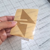 SABER LOGO STICKER (7x8cm)