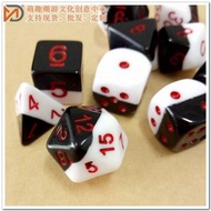 COC Board Game Multi-Sided Dice DND Cthulhu Dungeon DND DND TRPG 10-Piece Set