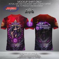 (JING01)New AKP 1973 t shirt for men 53rd Anniversary T-shirt Full sublimation short-sleeved T-shirt