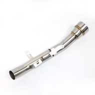 【Special Promotion】 Z900 Motorcycle exhaust System Exhaust Modified Middle Link For Z900 51mm exhaus