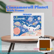 Diamond Painting Kit Set Besar Stiker Puzzle Berlian dengan Bingkai Mainan Edukasi DIY Gambar Anak 5