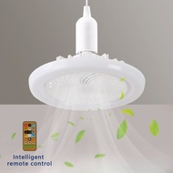 Jiditech D52cm-60W 2 IN 1 E27 Ceiling Fan With Light Remote 3 Color Control Ceiling Fan With Lamp 2 