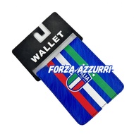 water resistant Azzurri Faith Totem-Italy Football National Team PU Bifold Print Wallet