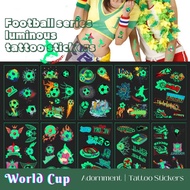 Sports Football WS-K171-K180 Tattoo Stickers 120*76mm World Cup Fan Games Football Kids Holiday Part