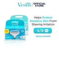 Gillette Venus Smooth Razor Cartridges Refills Assorted (4/8 counts)