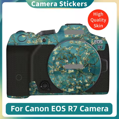 For Canon R7 Decal Skin Vinyl Wrap Film Protective Sticker Protector Coat Mirrorless Camera EOSR7 EO