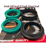 FORK OIL SEAL FORK DUST SEAL SET CXO CB500X CB500R VN800 ZX6 Z100 FORK OIL SEAL &  FORK DUST SEAL SE