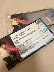 盧廣仲香港演唱會門票 硬卡套