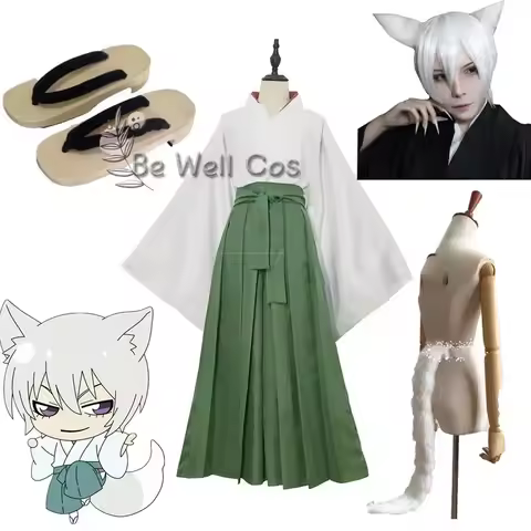 2025 New kiss hajimeshiita Miyuki costume Kamisama love Tomoe cosplay shoes wig tail for Halloween c