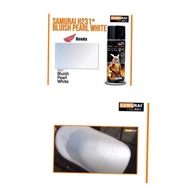 SAMURAI PAINT MOTOR CREAM WHITE  SPRAY Y123-A CREAMY WHITE/SPRAY H231 BLUSH PEARL WHITE WARNA PUTIH 