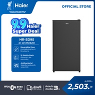 Haier ตู้เย็นมินิบาร์ รุ่น HR-SD95 ขนาด 3.1 คิว