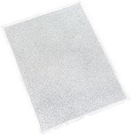 Heidi Swapp Glitter Sheet Mink - 6 x 8 - Silver - 4 Sheets