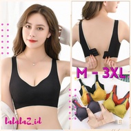 A026 / BRA SEAMLESS B SIZE JUMBO ICE SILK TANPA KAWAT / BH ZERO FEEL