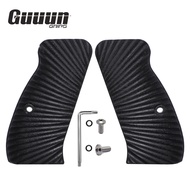 Guuun CZ 75 Compact Grips G10 Material Sunburst Texture fit CZ P-01 Canik 55 P100，C100，T100 PCR CZ 7