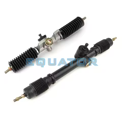 30/36T 520mm 600mm M10 Eccentric Power Steering Gear Rack Pinion Assy Fit For DIY China Go Kart Bugg