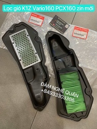 Lọc gió K1Z Vario160 PCX160 zin hãng mới / Air filter Vario160 PCX160 original Honda Vietnam new 100