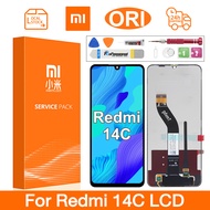 LCD WITH FRAME FOR REDMI 14C 4G/14R 5G/A3 PRO/A4 5G/POCO C75 LCD TOUCH SCREEN DIGITIZER REPLACEMENT