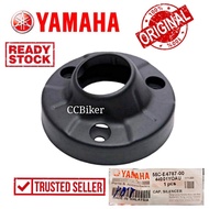 100% Original Yamaha HLY Muffler Pipe Cover Cap LC135 V1 V2 V3 Black Ekzos Cover