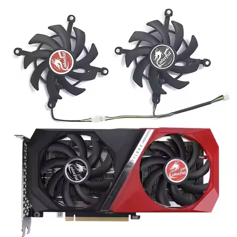 New 85MM Cooler Fan Replacement For Colorful GeForce RTX 3060 Ti RTX3060 NB DUO 12G V2 L-V Graphics 