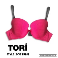 Cherry Polkadot Tori 34D Bra