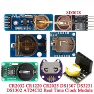 2-5pcs  DS3231 AT24C32 IIC SD3078 DS1302 Precision Clock Module DS1307 Memory module mini Real Time 