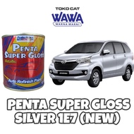Penta Super Gloss Silver 1E7 New 09076 silver avanza toyota duco paint 1kg