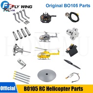 FLYWING BO105 scale helicopter parts BO105 RC Helicopter Accessories Blade Gear Motor ESC Rotor Head