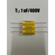 Capacitor 1uF/400V crossover capacitor xuanhuong GHSshop