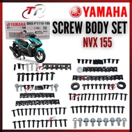 YAMAHA NVX155 AEROX155 AEROX NVX 155 V1 V2 SCREW BODY COVERSET SKRU CAVER SKREW CLIP KLIP WASHER BUS