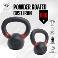 Kettlebell 6KG Besi Tuang | Cast Iron Kettlebell Gym Fitness Workout Home Training Dumbbell