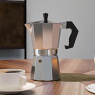 Moka pot หม้อกาแฟ หม้อต้มกาแฟสดมอคค่า กาต้มกาแฟสดเครื่องชงกาแฟสด เครื่องทำกาแฟ แบบปิคนิคพกพา ใช้ทำกา