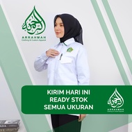 Pria/Wanita TERBARU KEMEJA KERAH HIJAU PDH KEMENAG 2024 EXTRA BONUS PIN KOPRI+PIN KEMENAG+NAMETAG (B