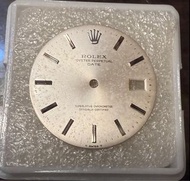 Rolex Dial Mens Date Silver VINTAGE UNIQUE Patina 1520 1500