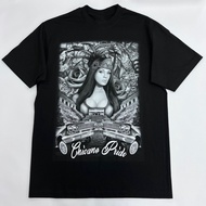 Chicano Pride Azteca Art Tshirt On Shaka Wear Size S4Xl Black