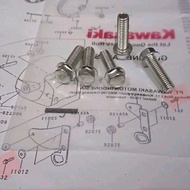 A15 SKRU PENUTUP COVER TEPI BLOK RR150 ZX150 ORIGINAL KAWASAKI 92154-2757