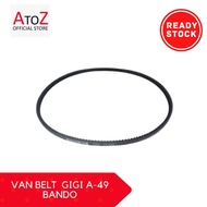 VanBelt V Belt Fan Belt V-BELT GIGI A-49 BANDO RPF A-3490 - VAN BELT GIGI A-49 BANDO