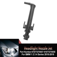 Front Headlight Washer Jet Nozzle For BMW F20 F21 F30 F34 118i 125i 320i 325i 335i 61677275657(LH)& 
