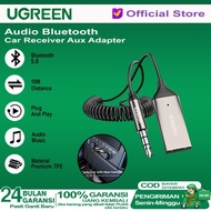 UGREEN Receiver Mobil Kabel Bluetooth Head Unit AUX Audio Adapter70601