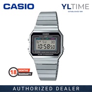 [MARCO Warranty] Casio Unisex A700W-1A Vintage Digital Quartz Watch (100% Original & New)