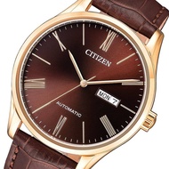 นาฬิกา Citizen Automatic Men's Red burgundy Dial Goldfilled nh8363-14x