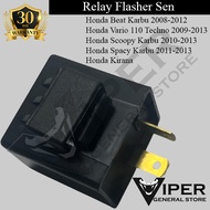 Relay Flasher Sen Honda Beat Karbu Vario 110 Scoopy Spacy Kirana (M2045)