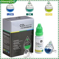 [chiwanji242] Fish Tank CO2 Diffuse Glass Drop Checker For Co2 Monitor glass drop checker PH