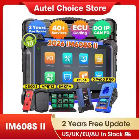 Autel MaxiIM IM608 II IM608S II XP400Pro IMMO Key Programming OBD2 Scanner Car Diagnostic Tool IMMO 