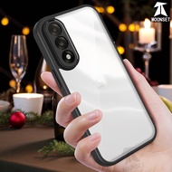 For OnePlus Nord 5 / CE4 Case Transparent Hard Aryclic Back Soft Silicone Frame Anti-drop Shockproof