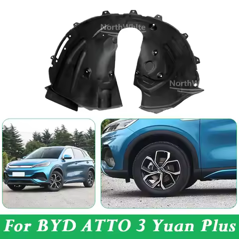 Car Wheel Fender Liner Wheel Housing Liner For BYD Atto 3 Yuan Plus Fender Liner Splash Guard